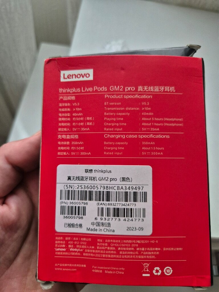 Sahibinden Temiz / Kutulu Eksiksiz Lenovo Thinkplus GM2 Pro Oyuncu Kul - 8