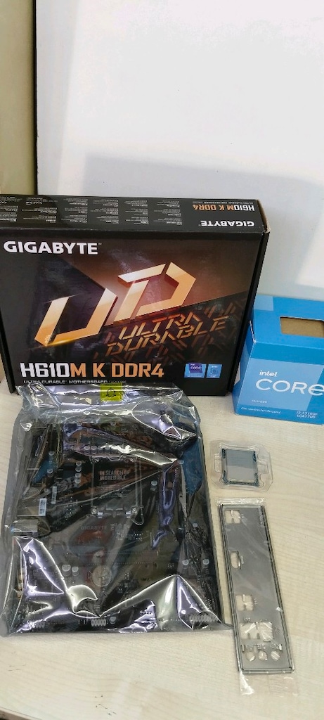 H610 ANAKART VE İŞLEMCİ İ3 13100F - 5