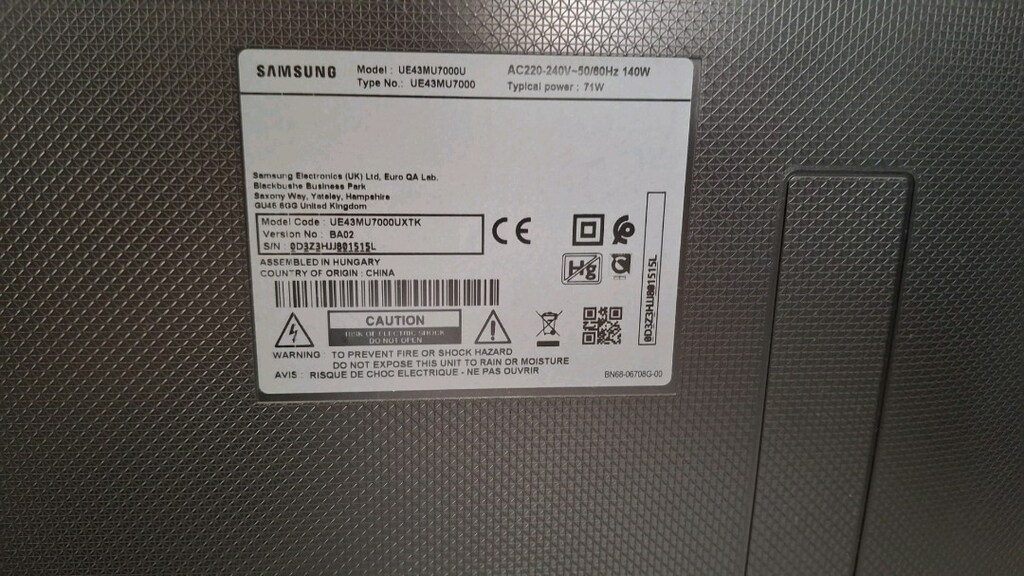 Samsung 43’’ 109 cm UHD Smart TV - 3