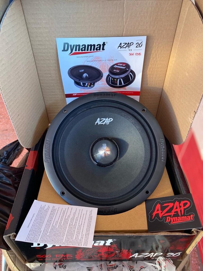 DYNAMAT AZAP 20 CM 300 RMS MİDRANGE - 2