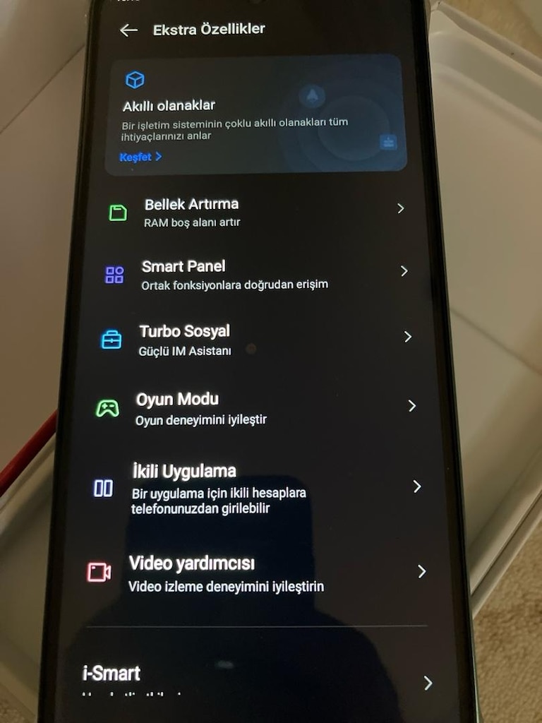 Oyun Canavarı itel P40+ 7000mAH hızlı şarj 128 GB. - 11