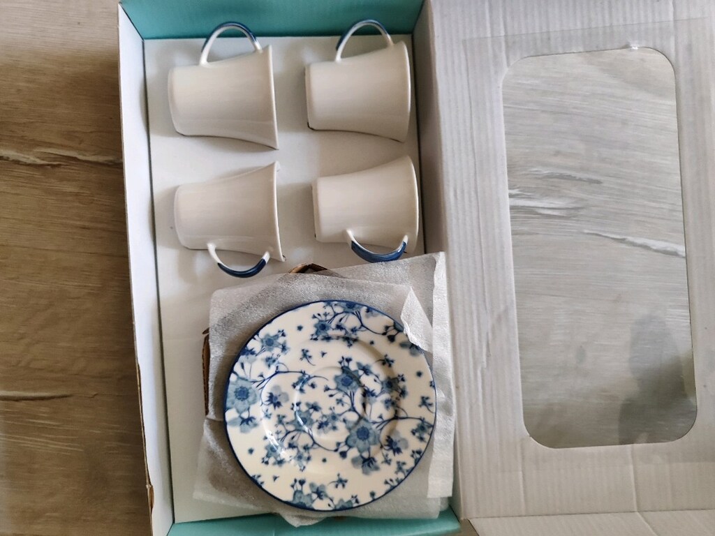 SIFIR SARMAŞIK 8 PARÇA KAHVE TAKIMI - 4