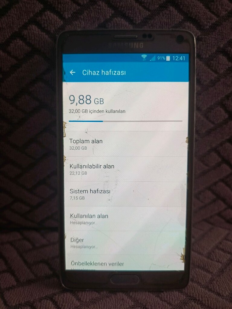 SAMSUNG NOTE4 TR 32GB HAFIZA 3GB RAM - 4