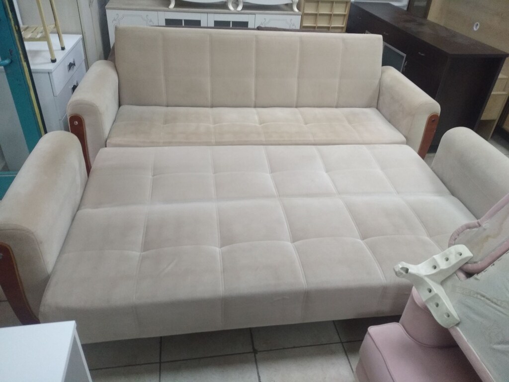 YUMOŞ MARKA ÇOK KALİTELİ SANDIKLI VE YATAKLI EŞ KANEPE - 10