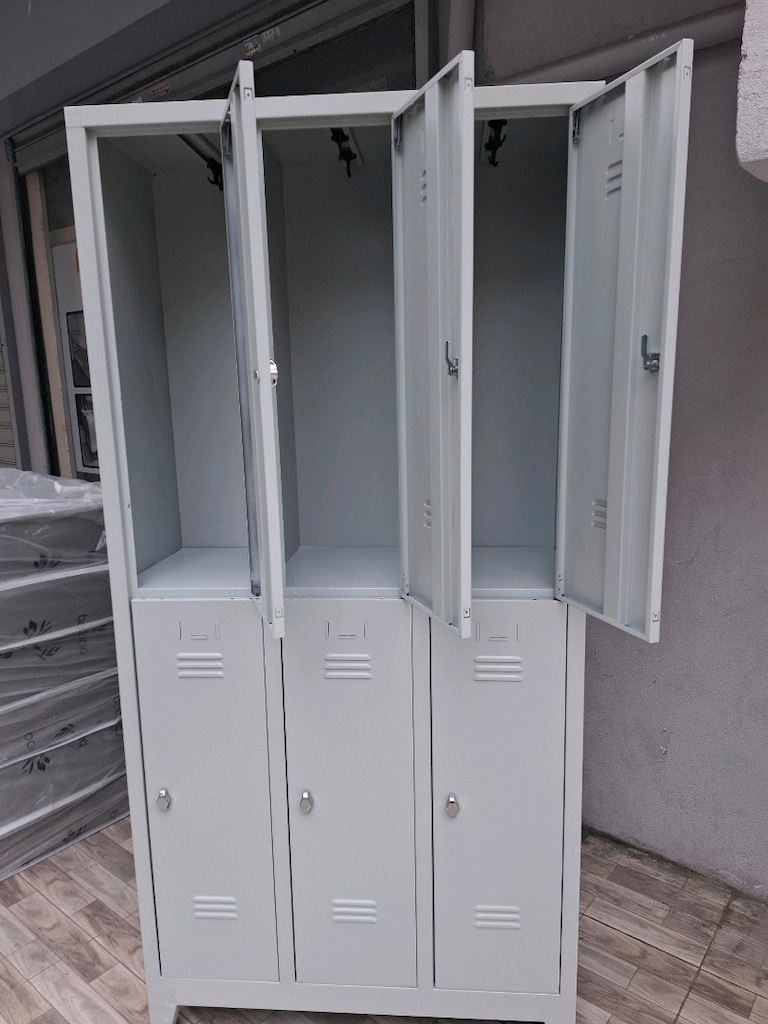 6 KAPILI METAL PERSONEL SOYUNMA DOLABI UCRETSİZ KARGO - 3