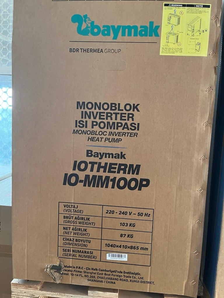 BAYMAK ISI POMPASI <> 10 KW <> SIFIR <> KAPALI KUTUSUNDA - 2