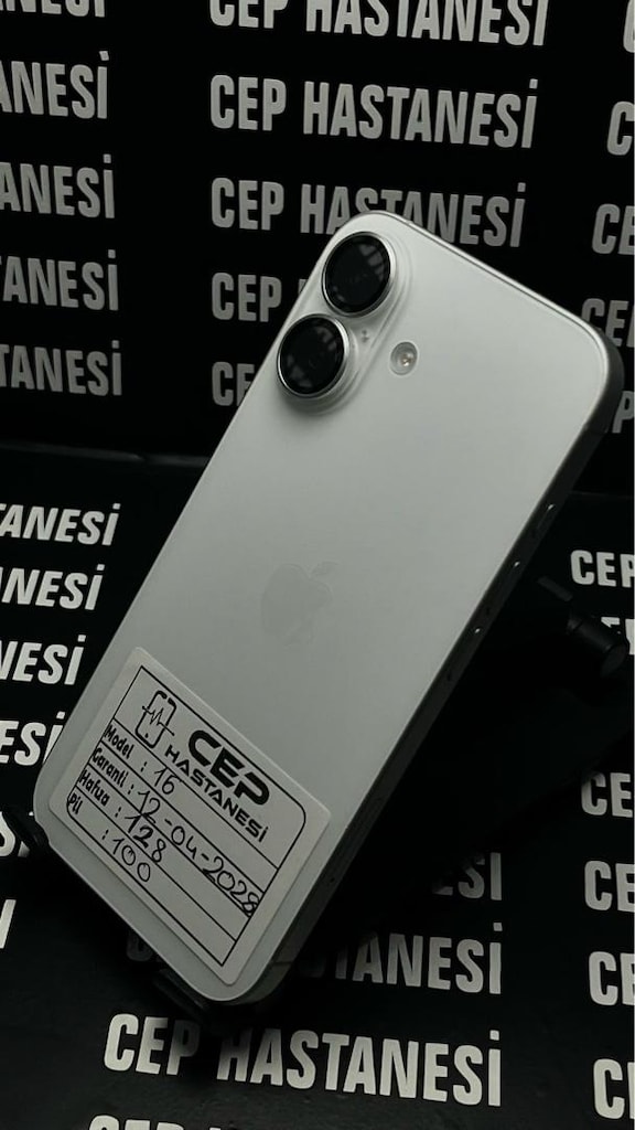 CEP HASTANESİ FARKIYLAİPHONE 16 128 GB PİL 100 GARANTİLİ - 3