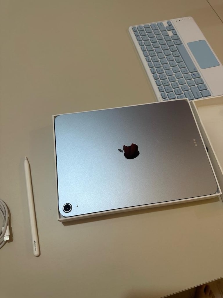 Kusursuz iPad Air M3 256GB |Sadece 26 Devir| +5000 TL’lik Klavye-kılıf - 8