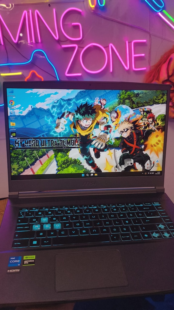 MSI Thin 15 i5-12450H 16GB 512GB RTX3050 144Hz - 2