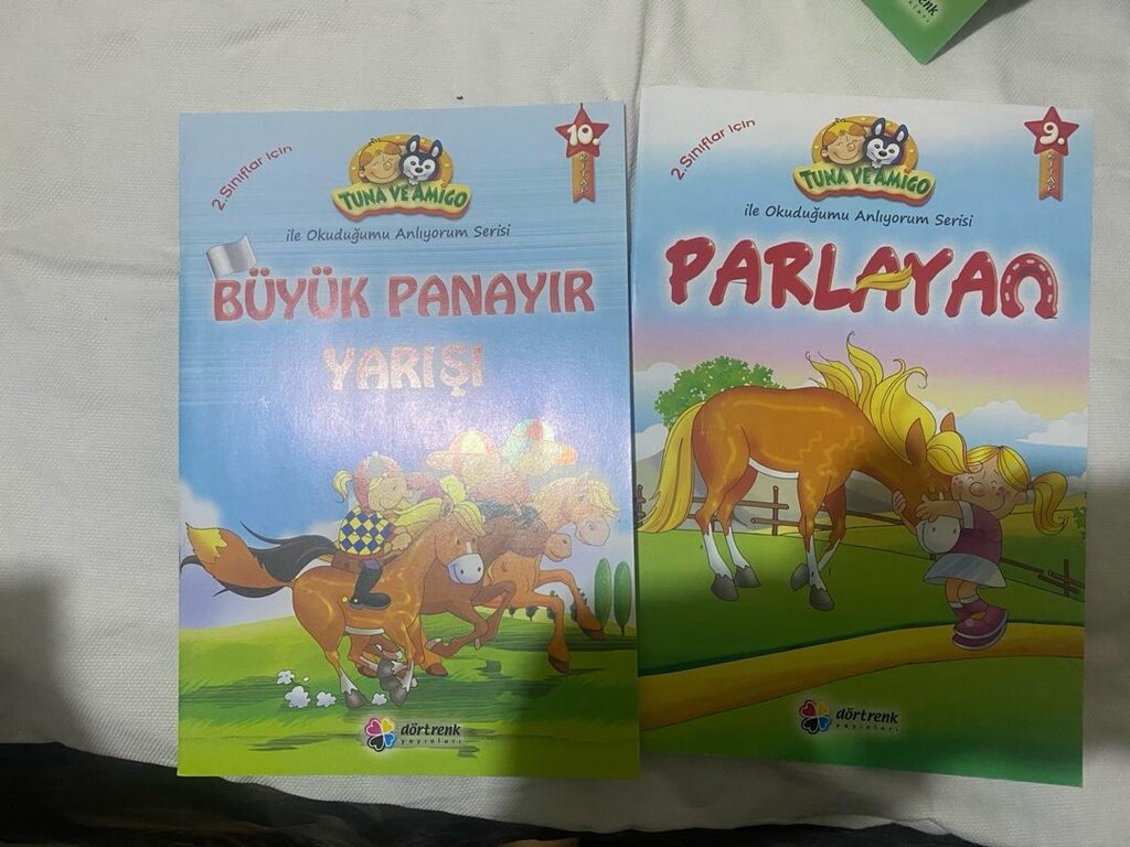kitap serisi 2.sınıf okuduğumu anlıyorum Tuna ve Amigo serisi - 5