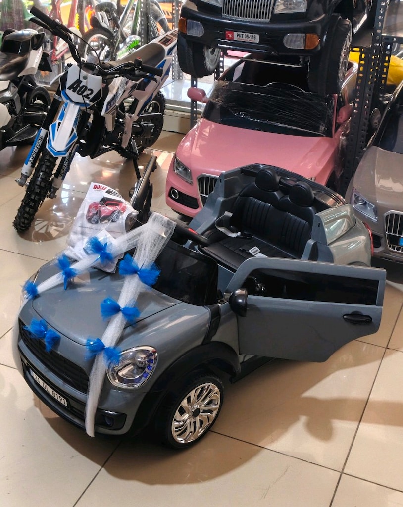 (AnkaCar çocuk oto galeri)SIFIR KUMANDALI&MANUEL 2 MOTOR AKÜLÜ ARABA - 2