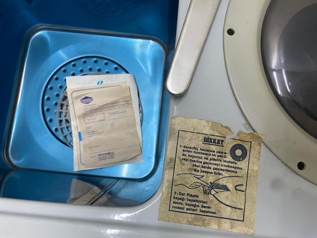 Sıfır Ayarında Antika Profilo Çamaşır Makinesi — 80’ler, Kılavuzuyla - 9