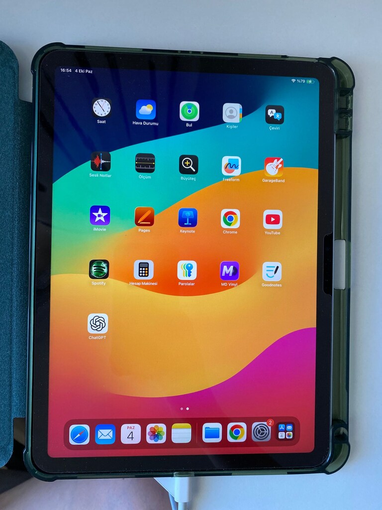 Yeni gibi Mavi ipad air 11 inç ( M2 işlemcili) - 6