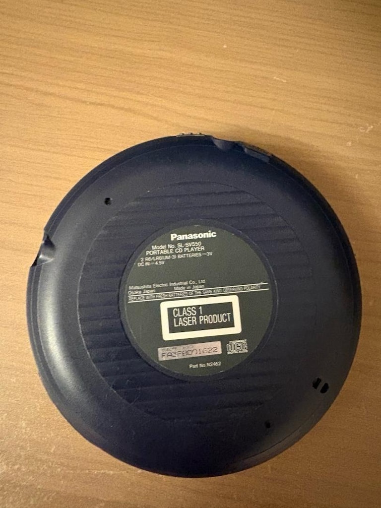PANASONİC SL-SV550 CD FM/AM WALKMEN VCD WALKMAN TAKASLI - 3