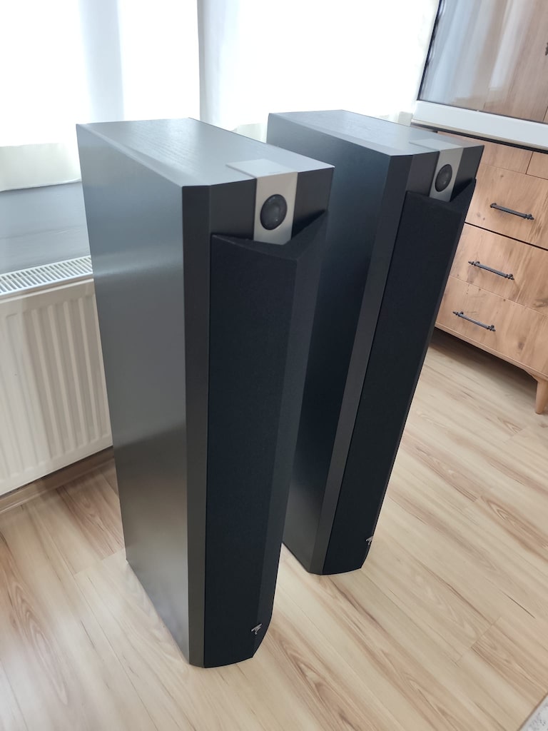 FOCAL CHORUS 726V KUSURSUZ - ÖZEL GRANİT STAND ve SPİKELERİ İLE - 13