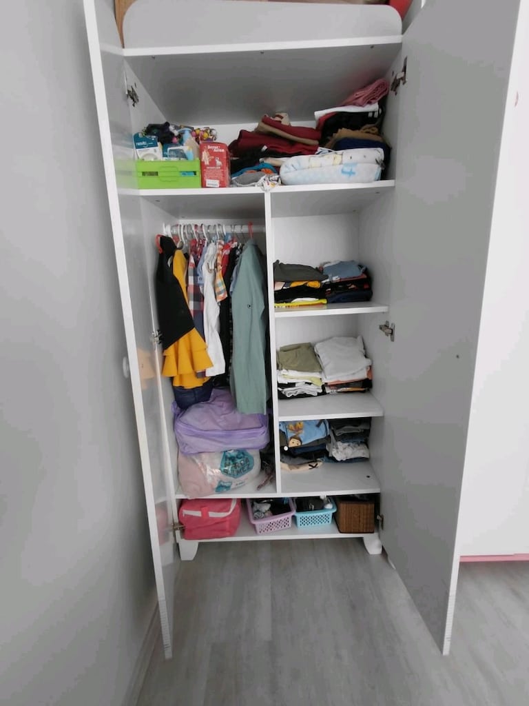 Çocuk Elbise Dolabı ve Şifonyer - 4
