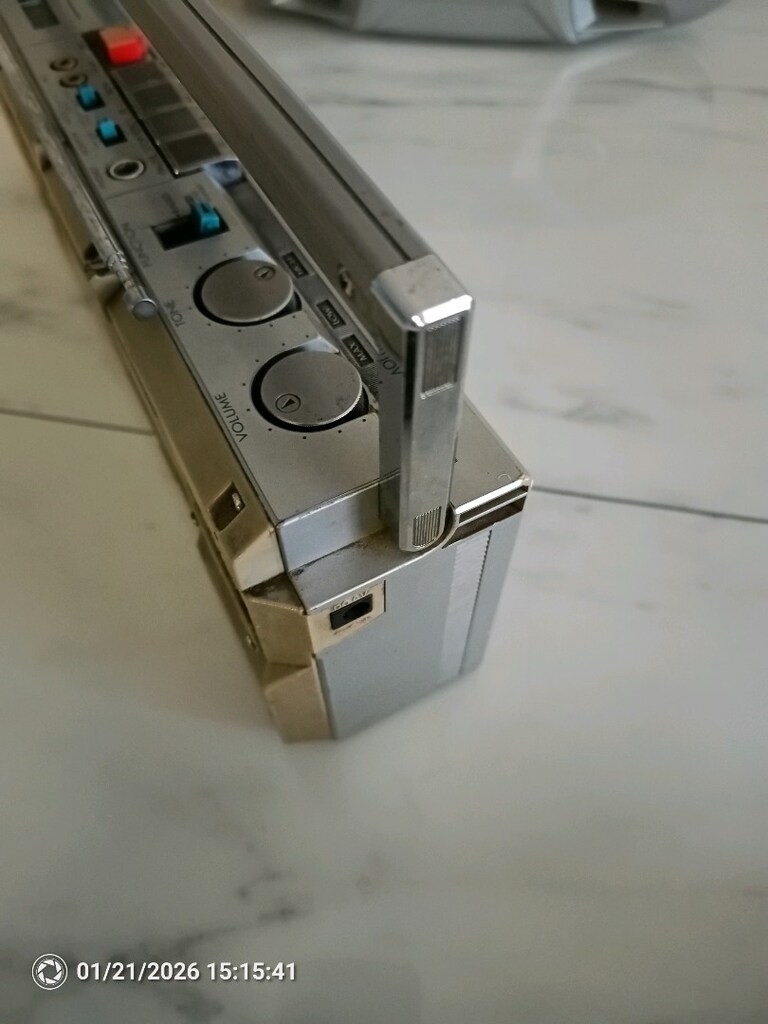 jvc kasetçalar ses kalitesi başarılı. sağlam temiz. vintage kasetçalar - 4