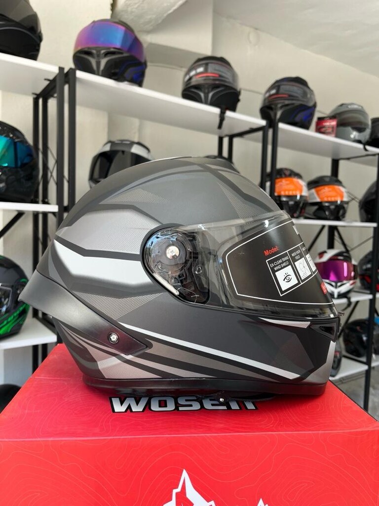 tam kapalı kask sıfır wosen - 3