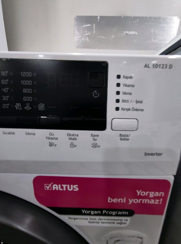 10 KG ALTUS İNVERTER ÇAMAŞIR MAKİNESİ - 2