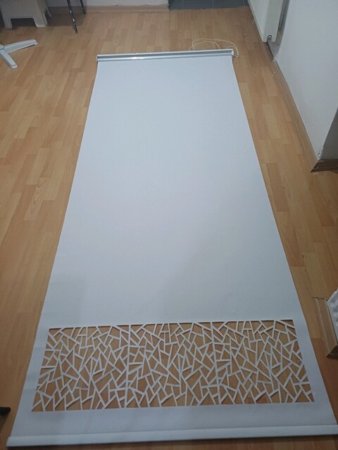 Lazer Kesim Stor Perde 110×260