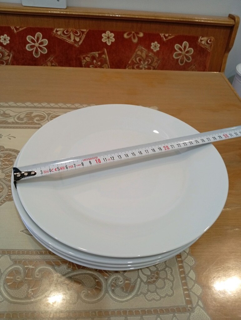 Büyük porselen servis tabağı - 5