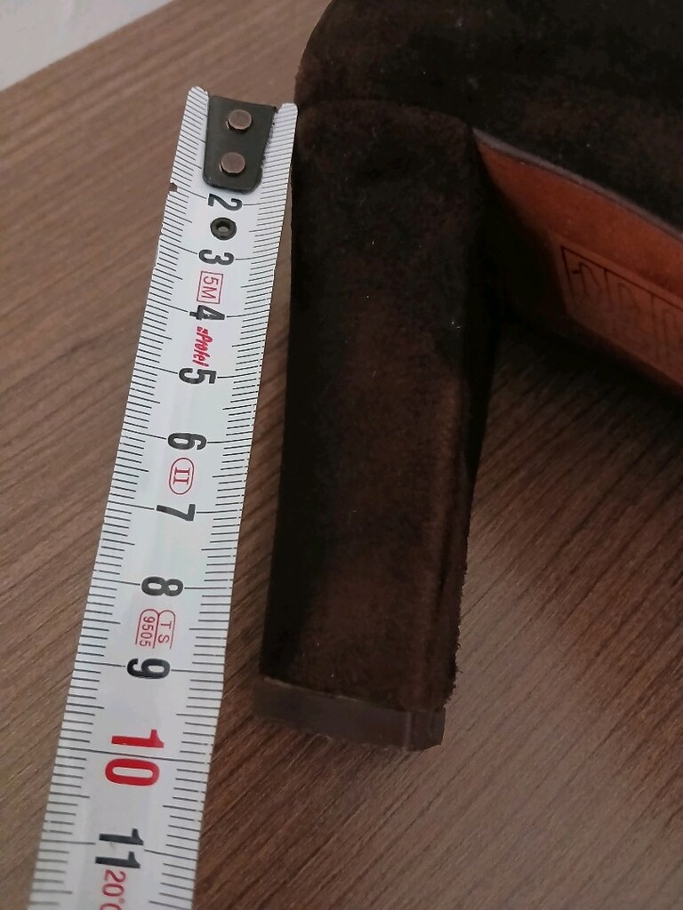 HOTIC Deri topuklu ayakkabı çok iyi durumda - 9
