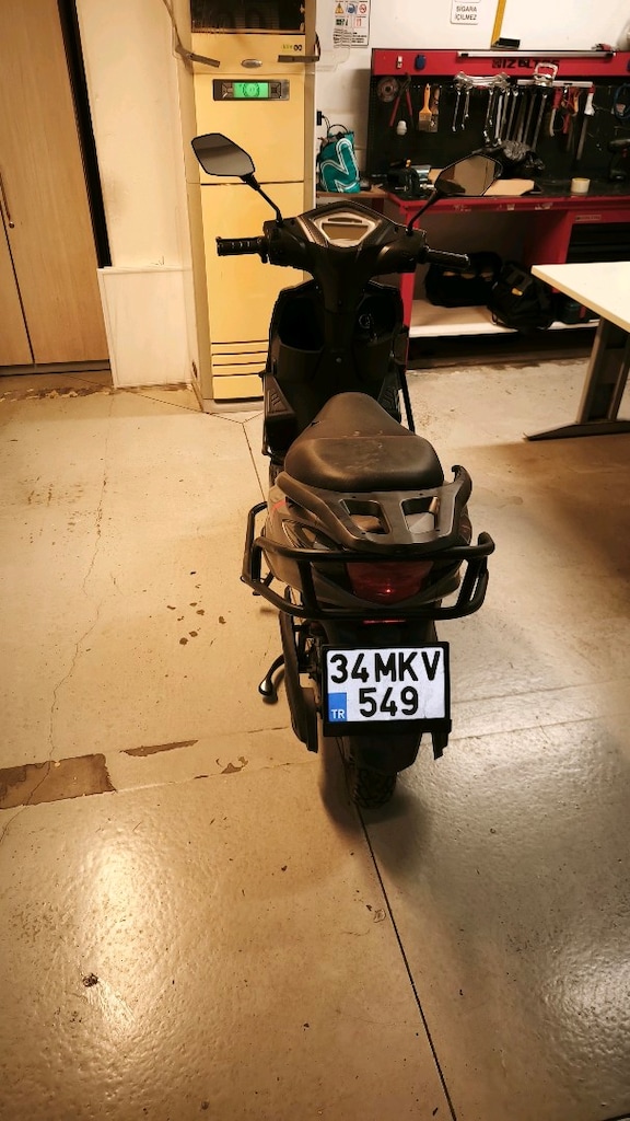 rks mt3 elektrikli motorsiklet aküsüz sele altı soket sistemli - 6