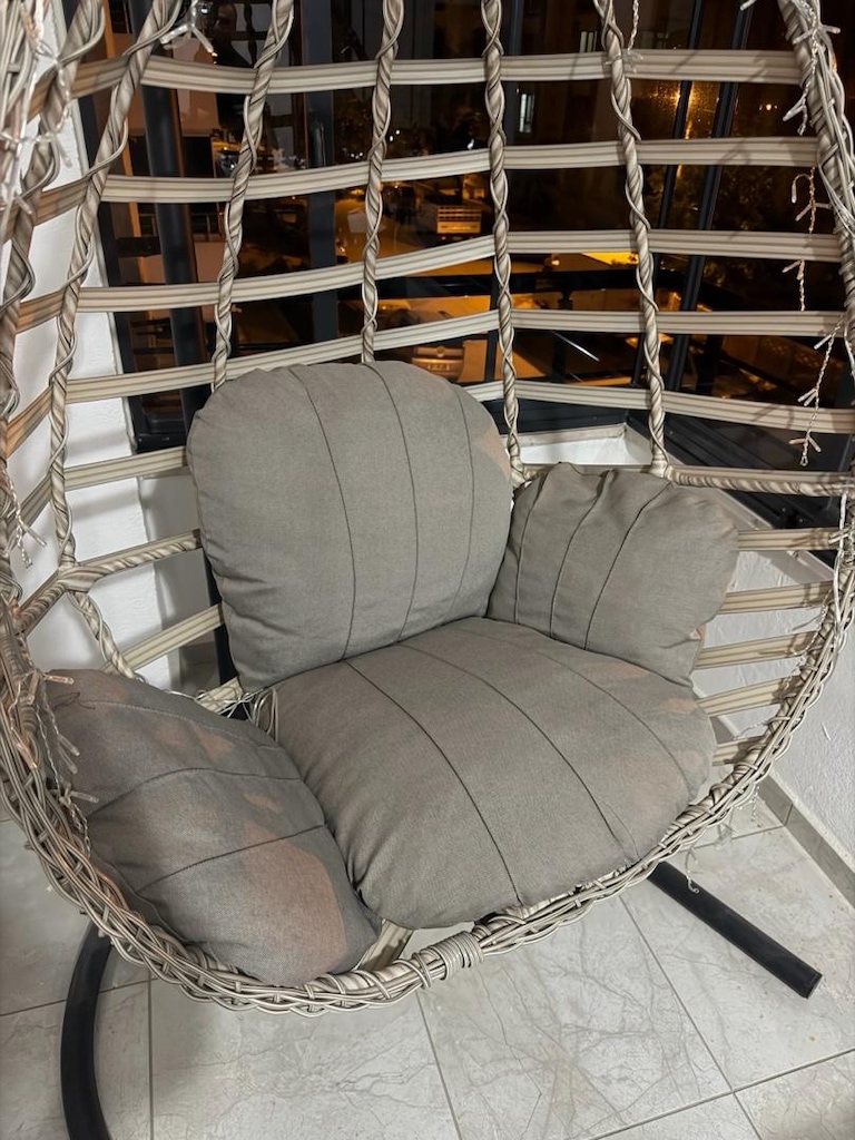 Balkon tekli salıncak