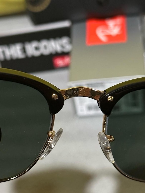 Ray-ban 3016 Clubmaster W0365 51-21 3N - 3