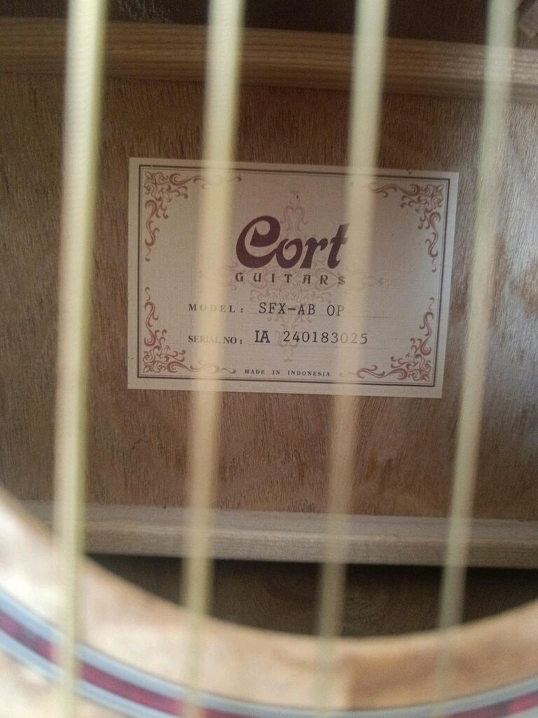 Cort SFX-AB OP Elektro Akustik Gitar – Temiz, Sahne Görmemiş - 3