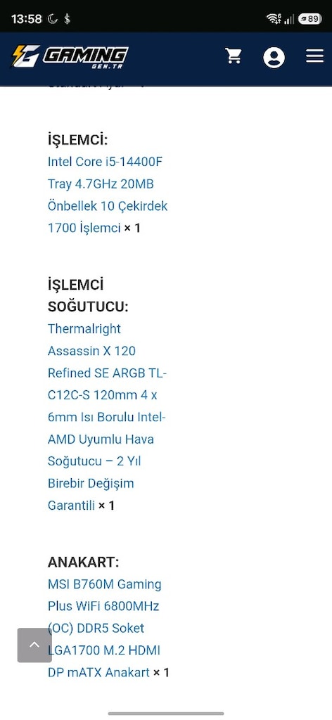 1 YIL GARANTİLİ SIFIR AYARINDA CANAVAR PC - 4