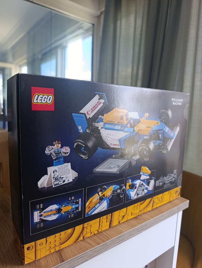 LEGO Icons Williams Racing FW14B ve Nigel Mansell - 2