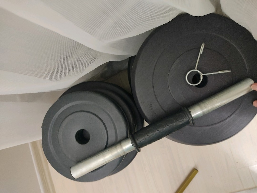 90 kg halter dambıl set - 2
