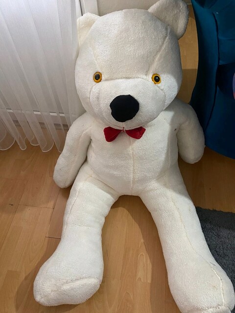 Dev ayıcık oyuncak beyaz 150 cm