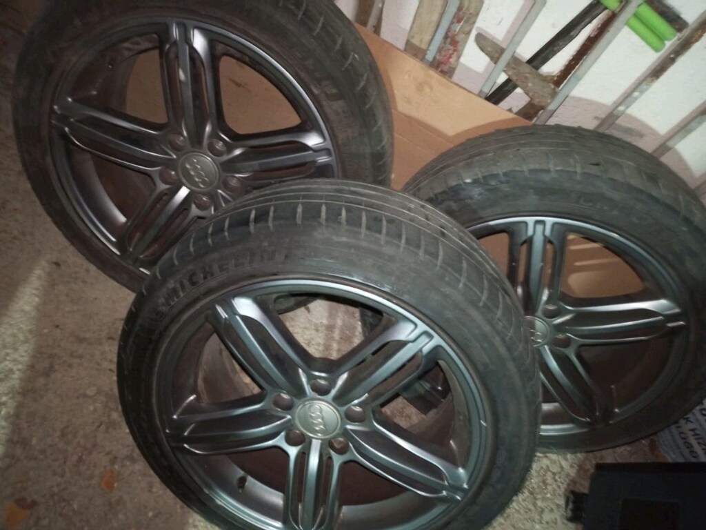 R17 Audi A4 alltrack allroad alloy jant çelik lastik 225/45 ZR 17 - 5