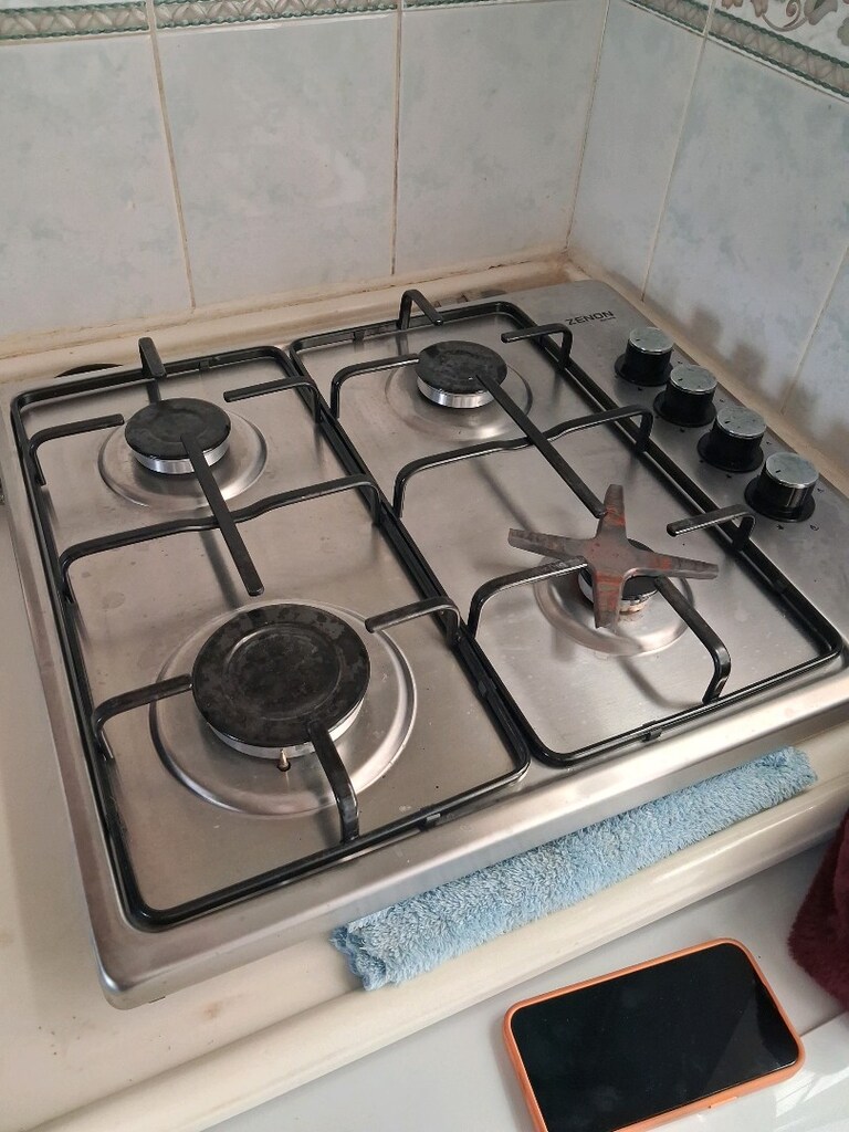 doğal gazlı temiz 4 lü set üstü ocak - 2