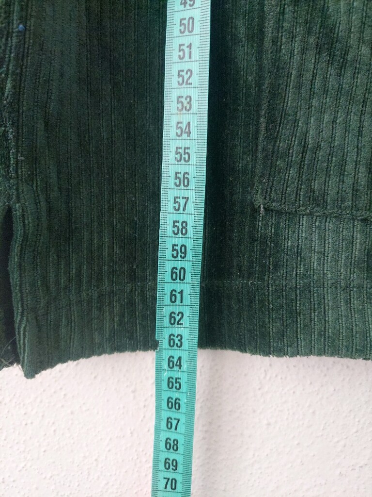 Zümrüt Yeşili Fitilli Kadife sweatshirt -bluz - 10
