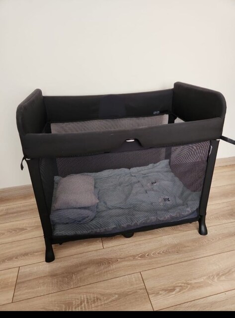Bugaboo stardust beşik park yatak-siyah