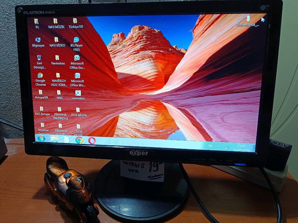 Exper Monitör W1941S 19 inç VGA giriş - 2