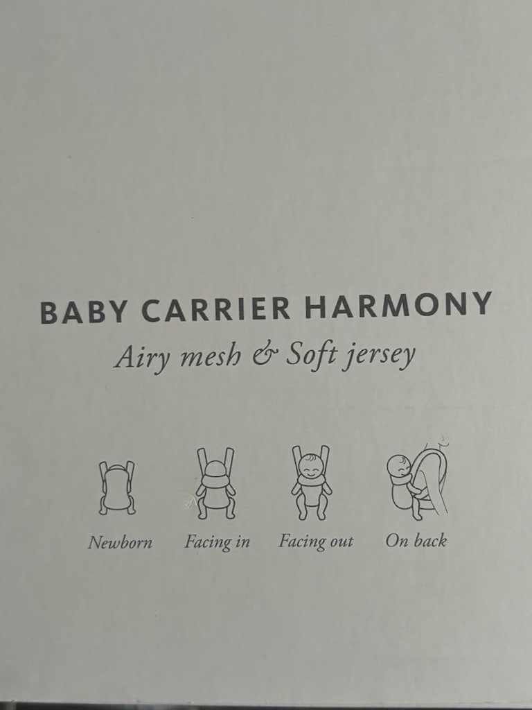 BabyBjörn Harmony 3D Mesh Silver Kanguru 0-15 kg - 6