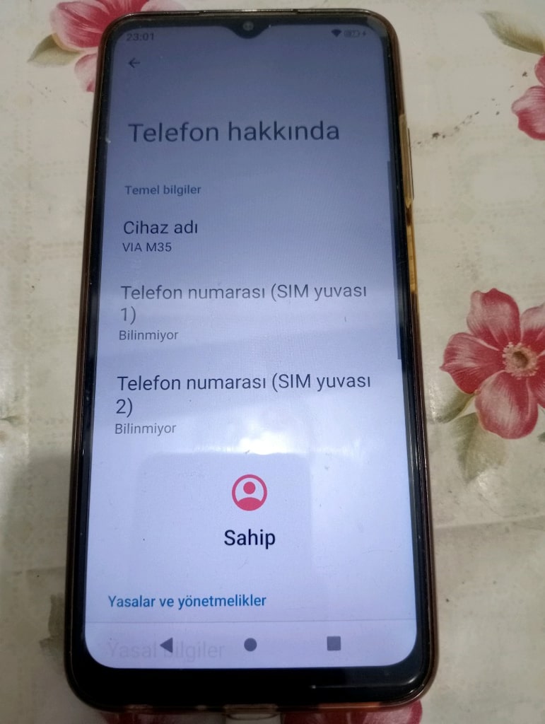 casper VİA M35 128cgb - 2