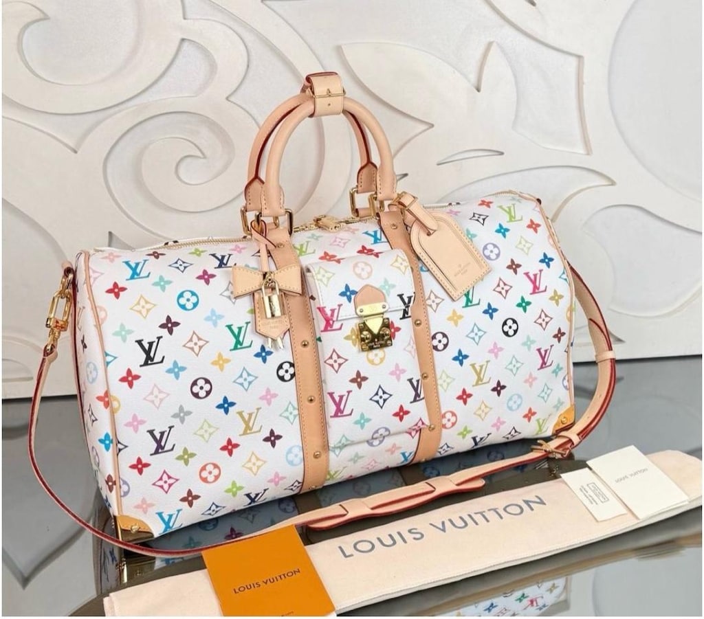 Louis Vuitton Multicolor Keepall Seyahat Çantası (Kutulu / Eksiksiz) - 3