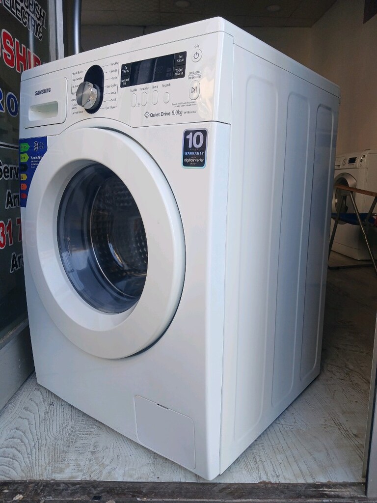 SAMSUNG 9 KG A+++ ECO BUBBLE KAZAN ÜCRETSİZ TESLİMAT - 4