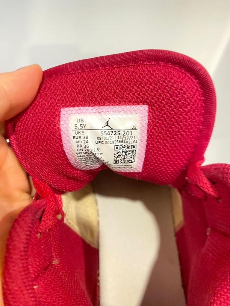 Nike Air Jordan 1 Mid GS 554725-201 – EU 38 – Çok Temiz - 3