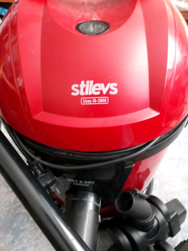 Stilevs Uzay 2800w Kırmızı-siyah Islak - Kuru ELEKTRİKLİ wet &DRY2800W - 9