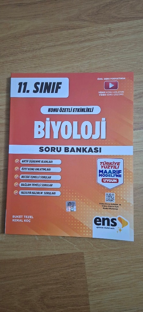 11. Sınıf Soru Bankası Kitapları - 6