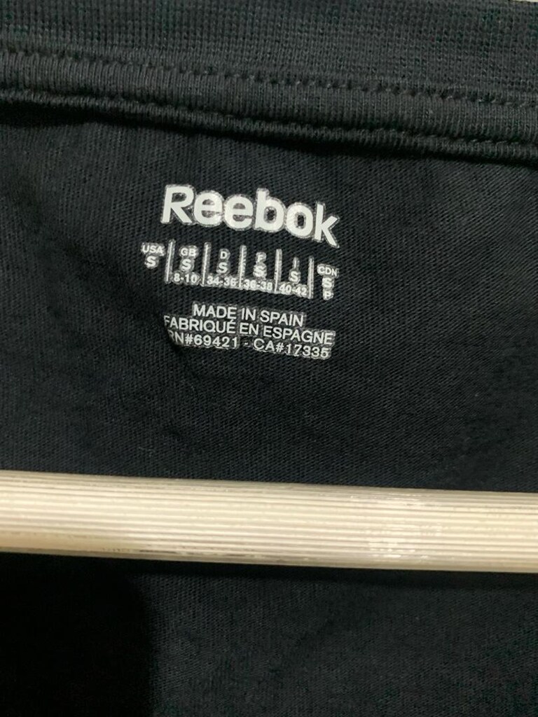 Orijinal Reebok S-M Siyah V Yaka T-Shirt - 4