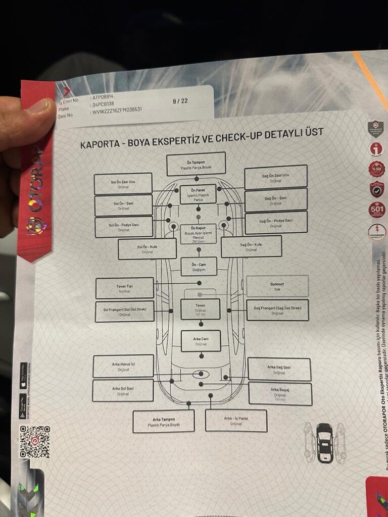 2015 MODEL OTOMATİK ÇOK TEMİZ FULL BAKIMLI AİLE ARACI - 12