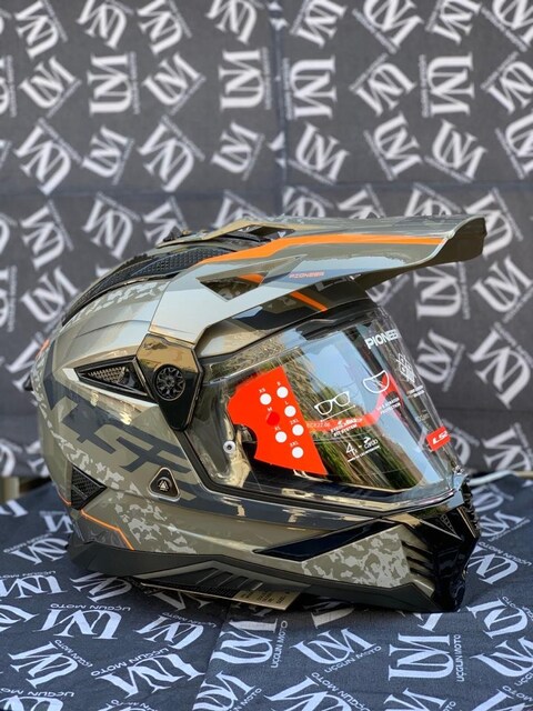 LS2 PIONEER GÜNEŞ GÖZLÜKLÜ CROSS KASK