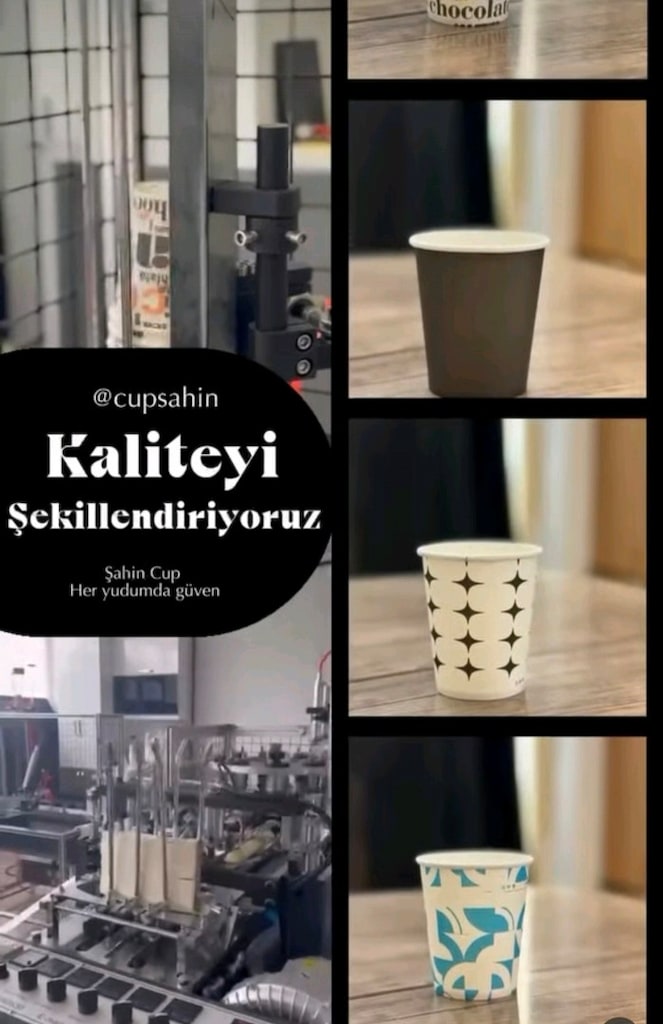 Kaliteli 3000 Adet 7 Oz 180&190 gram Karton Bardak - 8